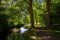 Footpath through the park of Doetinchem Royalty Free Stock Photo