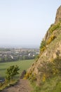 Footpath on Salisbury Crags, Holyrood Park, Edinburgh