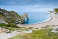 Footpath to Durdle Door Royalty Free Stock Photo