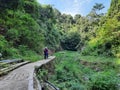 Footpath to Madakaripura Waterfall