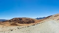 Footpath to the Teide Volcano. Parque Nacional del Teide on Tenerife, Canary Islands Royalty Free Stock Photo