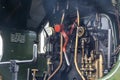GWR 2857 Heavy Goods Steam Locomotive Controls Royalty Free Stock Photo