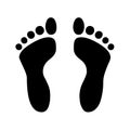 Footprint symbol icon
