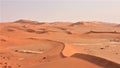 Climbing Big Daddy Sand Dune, Namib Desert Royalty Free Stock Photo