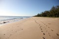 Footprints Royalty Free Stock Photo