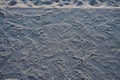 Footprints. Feet steps on the sand at the beach Royalty Free Stock Photo