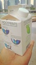 Footprints reverse osmosis drinking water packet