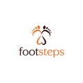 Footsteps logo icon