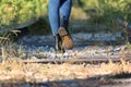 Dr. Martens boots on the Railroad