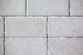 Footway street pavement background with combined paving