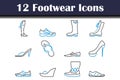 Footwear Icon Set