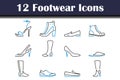 Footwear Icon Set