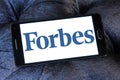 Forbes magazine logo Royalty Free Stock Photo