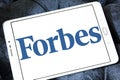 Forbes magazine logo Royalty Free Stock Photo