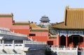 Forbidden city in Beijing, China Royalty Free Stock Photo