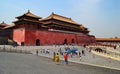 Forbidden city in Beijing, China