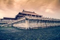 Forbidden city in beijing, China.