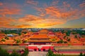 Beijing Forbidden city,China Royalty Free Stock Photo