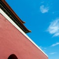 Forbidden city detail Royalty Free Stock Photo