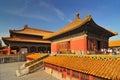 The Forbidden City, a palace complex in central Beijing, China. The former Chinese imperial palace from the Ming dynasty to the