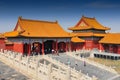 The Forbidden City, a palace complex in central Beijing, China. The former Chinese imperial palace from the Ming dynasty to the