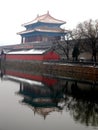 The Forbidden City turret Royalty Free Stock Photo