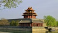 Forbidden city turret,Beijing,China Royalty Free Stock Photo