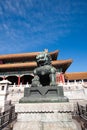 The Forbidden City view Royalty Free Stock Photo