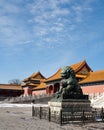 The Forbidden City view Royalty Free Stock Photo