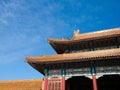 The Forbidden City view Royalty Free Stock Photo