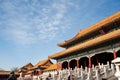 The Forbidden City view Royalty Free Stock Photo