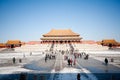 The Forbidden City view Royalty Free Stock Photo