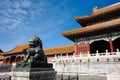 The Forbidden City view Royalty Free Stock Photo