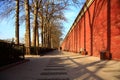 Forbidden city wall