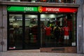 Forca Portugal , official football fan shop in Lisbon, Portugal