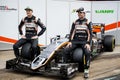 FORCE INDIA PRESENTATION - F1 TEST 2016 Royalty Free Stock Photo