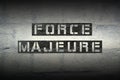 Force majeure GR