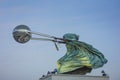 The Force of Nature sculpture by Lorenzo Quinn in Katara