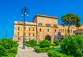 Forcella de la seta and porta dei greci in Palermo, Sicily, Italy Royalty Free Stock Photo