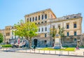 Forcella de la seta and porta dei greci in Palermo, Sicily, Italy