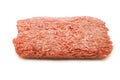 Forcemeat isolated over white