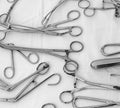 Forceps and other ancient medical instruments