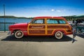 Ford Country Squire \'Woodie\' - Red 1950 Royalty Free Stock Photo