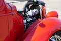 1936 Ford Coupe at a car show