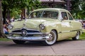 1950 Ford Custom Deluxe 2 Door Sedan Royalty Free Stock Photo