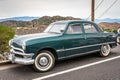 1950 Ford Custom Deluxe Fordor Sedan Royalty Free Stock Photo