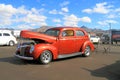 Antique car: 1940 Ford Deluxe Tudor Sedan V-8 Royalty Free Stock Photo