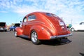 1940 Ford Deluxe Tudor Sedan V-8 - rear view Royalty Free Stock Photo