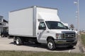 Ford E-450 Cutaway delivery truck. The Ford E-450 comes standard with a 7.3L V8 Premium-Rated Engine