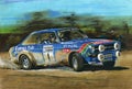 Ford Escort MkII RS1800 Lombard RAC Rally